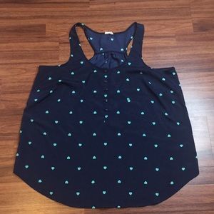 Derek Heart Navy Tank